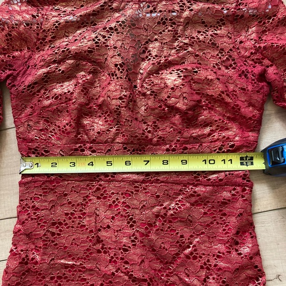 Mendocino Metallic Red Dress - Picture 8 of 8